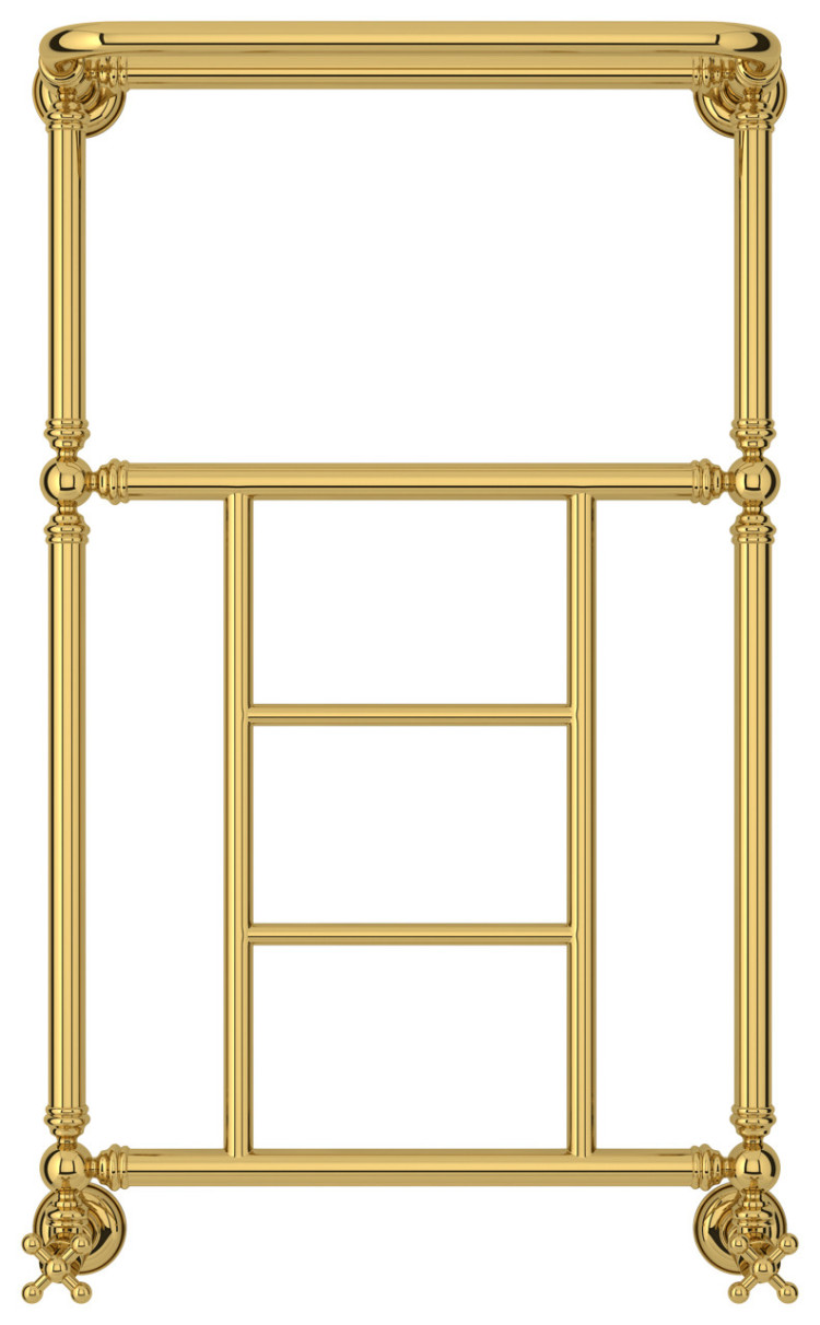 Полотенцесушитель водяной Сунержа Ренессанс 1452 860x500 Золото