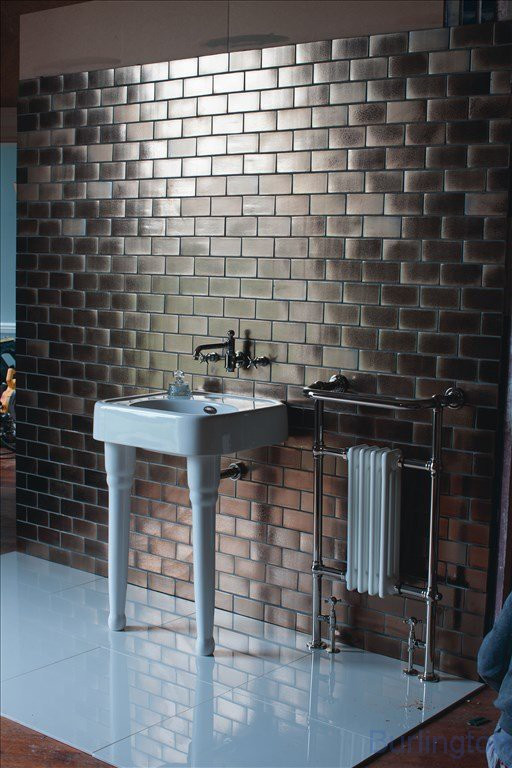 Полотенцесушитель напольный Arcade ARCR2 NKL, НИКЕЛЬ