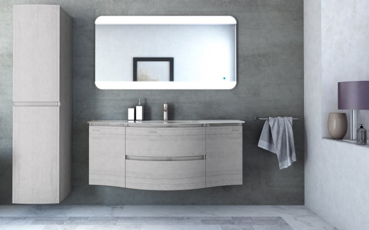 Раковина из искусственного мрамора, 138x52x1,5 Cezares 50155