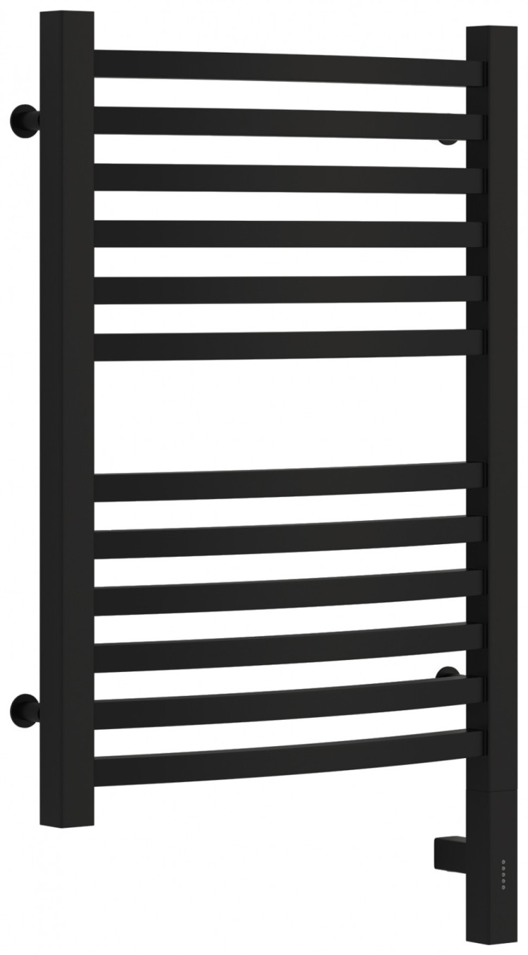 Полотенцесушитель электрический Сунержа Аркус 3.0 600х400 МЭМ правый Матовый чёрный