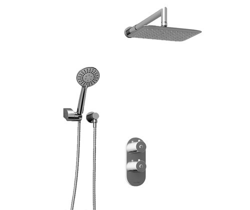 WasserKRAFT A16031 Thermo Встраиваемый комплект для душа с верхней душевой насадкой и лейкой