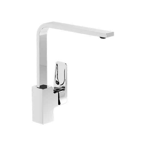 Смеситель Root Square для кухни, хром