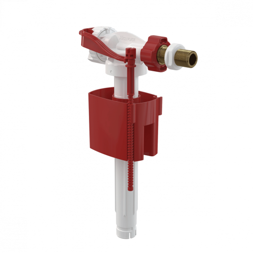 Впускной механизм с боковой подводкой и металлической резьбой для керамических бачков Alcadrain A160-3/8&quot;