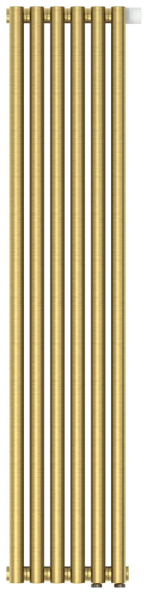 Отопительный радиатор Сунержа Эстет-11 EU50 1200х270 6 секций Состаренная латунь