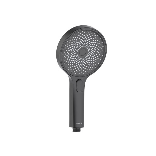 Ручной душ Select 130 3 jet Aquatek, матовый черный AQ2007MB