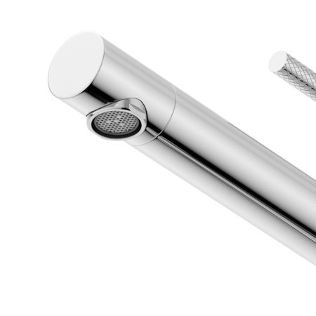 Смеситель для накладной раковины без донного клапана Cezares RELAX-LC2-GM-W0