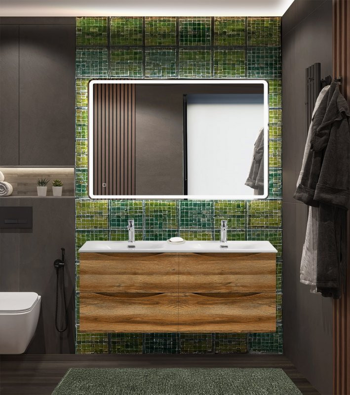 База под раковину подвесная с четырьмя выкатными ящиками Cezares MARINO-CER-N-1200-4C-SO-BL-P