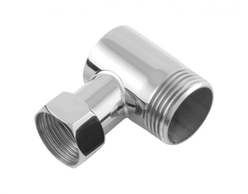 Уголок переходной Сунержа 1&quot; нар.р. - 3/4&quot; н/г Глянцевый коричневый