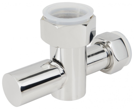 Вентиль запорный Стилье, круглый с клапаном G 1&quot; НГ х G 3/4&quot; НГ Без покрытия