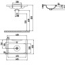 CREAVIT Раковина LN165 мебельная (45*65см)