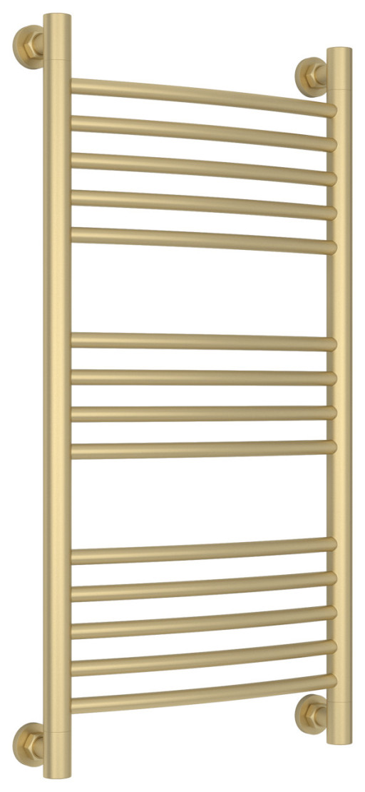 Полотенцесушитель водяной Сунержа Богема+ выгнутая 800х400 Матовая шампань