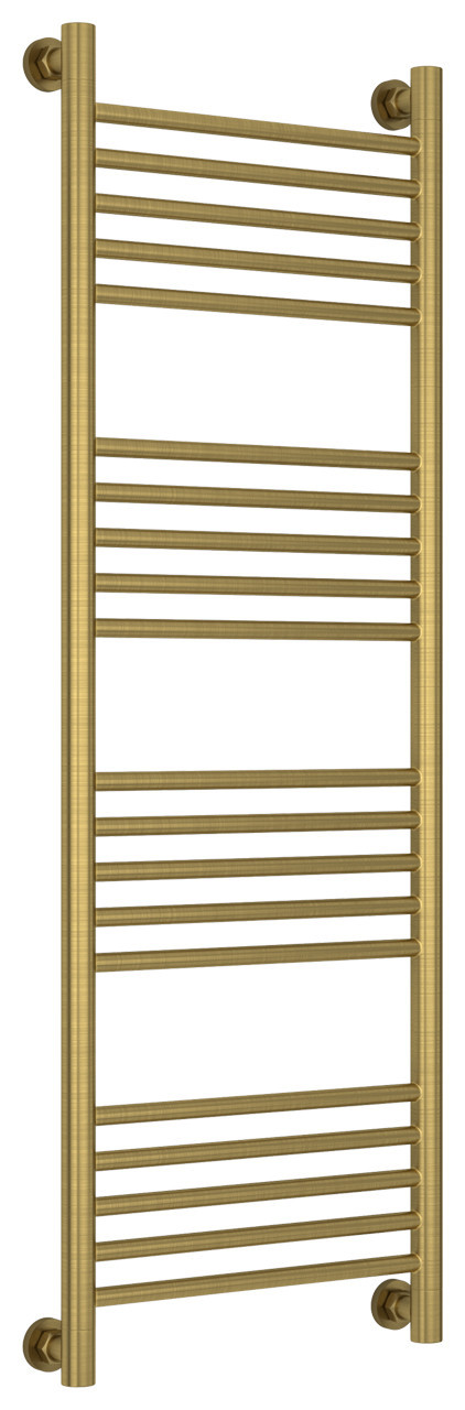 Полотенцесушитель водяной Сунержа Богема+ прямая 1200х400 Состаренная латунь