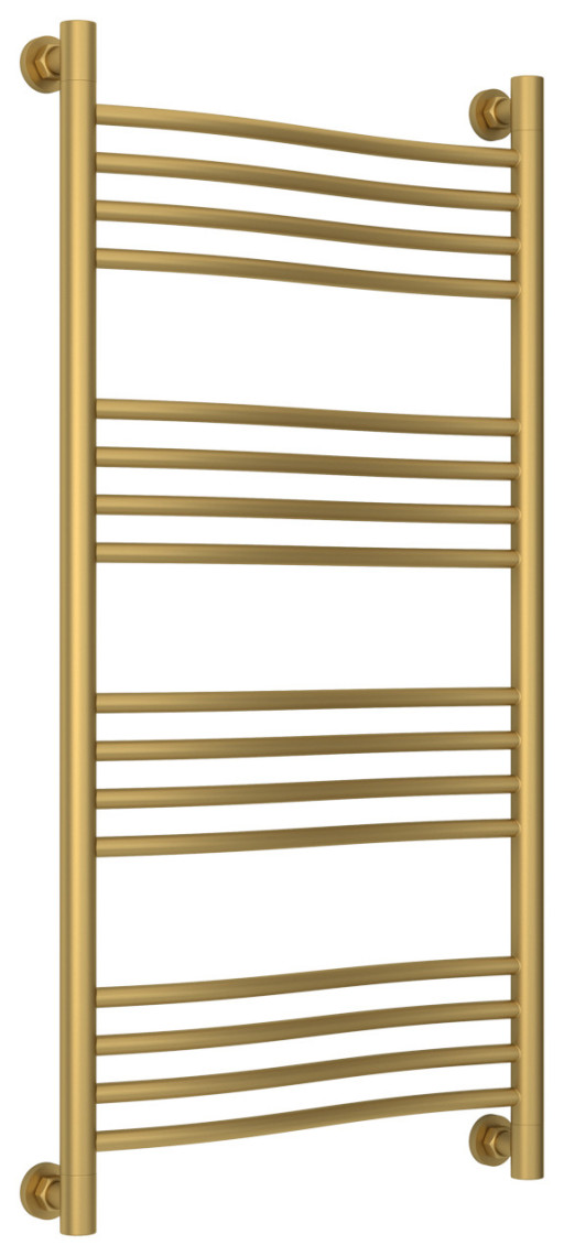 Полотенцесушитель водяной Сунержа Флюид+ 1000х500 Матовое золото