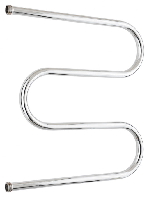 Полотенцесушитель водяной Стилье М-образный 600х600 резьба-сгон 1&quot; Без покрытия