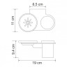 WasserKRAFT Kammel K-8326 Держатель стакана и мыльницы