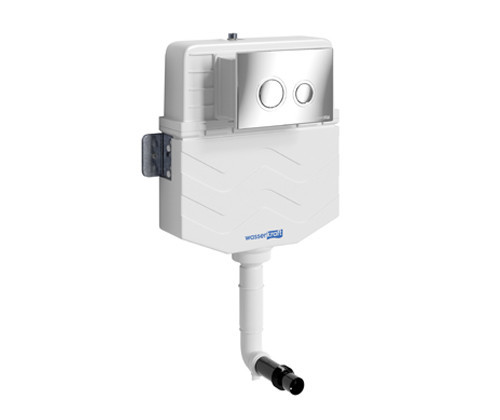 WasserKRAFT  Aller 10TLT.031.ME.CH01 Встраиваемый смывной бачок