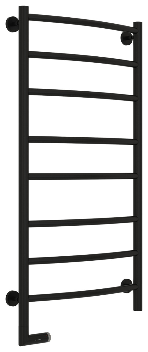 Полотенцесушитель электрический Сунержа Галант 2.0 1000х500 МЭМ левый Матовый чёрный