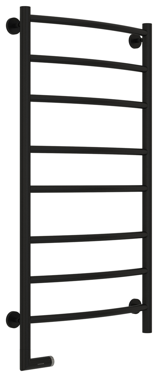 Полотенцесушитель электрический Сунержа Галант 2.0 1000х500 МЭМ левый Матовый чёрный