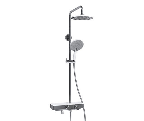 WasserKRAFT A113.067.059.CH Thermo Душевой комплект с термостатическим смесителем