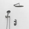 WasserKRAFT A16030 Thermo Встраиваемый комлплект для душа с верхней душевой насадкой и лейкой