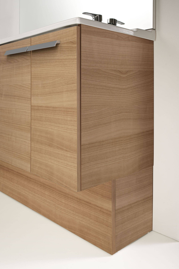 Мебель 117 см для раковины-столешницы, белый блестящий Jacob Delafon STRUKTURA EB1283-N18