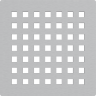 Решетка для cливных трапов из нержавеющей стали 102×102 мм, нержавеющая сталь Alcadrain MPV014