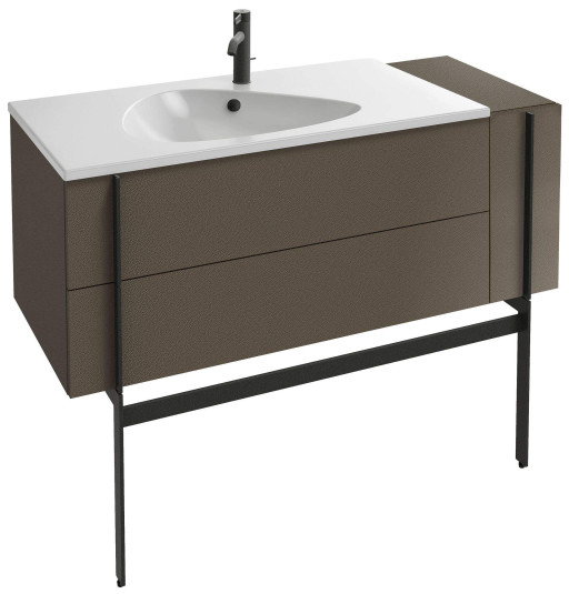 Мебель 120 см для раковины-столешницы 100 cм, фактурный дуб  Jacob Delafon NOUVELLE VAGUE EB3034-E73