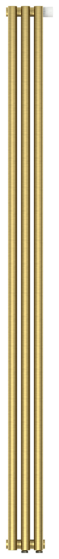 Отопительный радиатор Сунержа Эстет-00 EU50 1800х135 3 секции Состаренная латунь