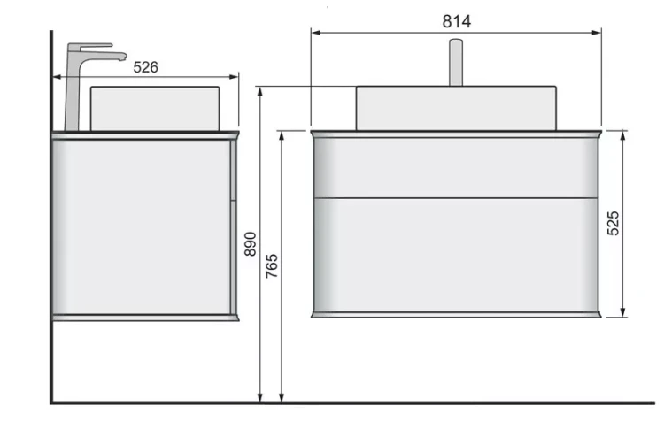 Pastel 80 (подвесной), французский серый