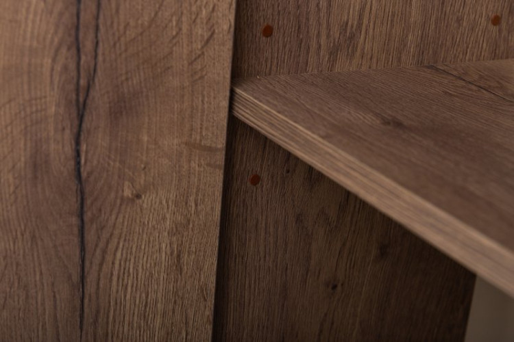 Шкаф подвесной, с одной распашной дверцей с доводчиками, и одной открытой полкой, правосторонний, 1600x330x300 BelBagno KRAFT-1600-1A-SC-BO-L