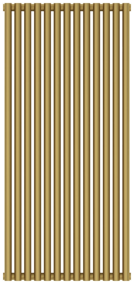 Отопительный радиатор Сунержа Эстет-00 1200х585 13 секций Матовое золото