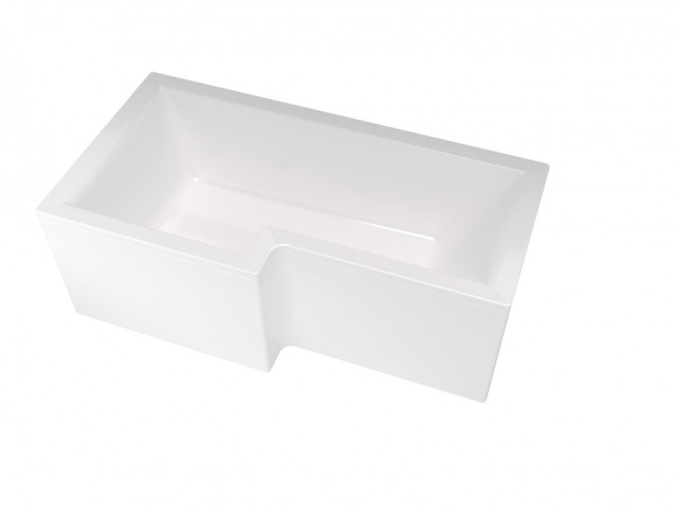 Ванна акриловая асимметричная 1Marka LINEA 165*85 L