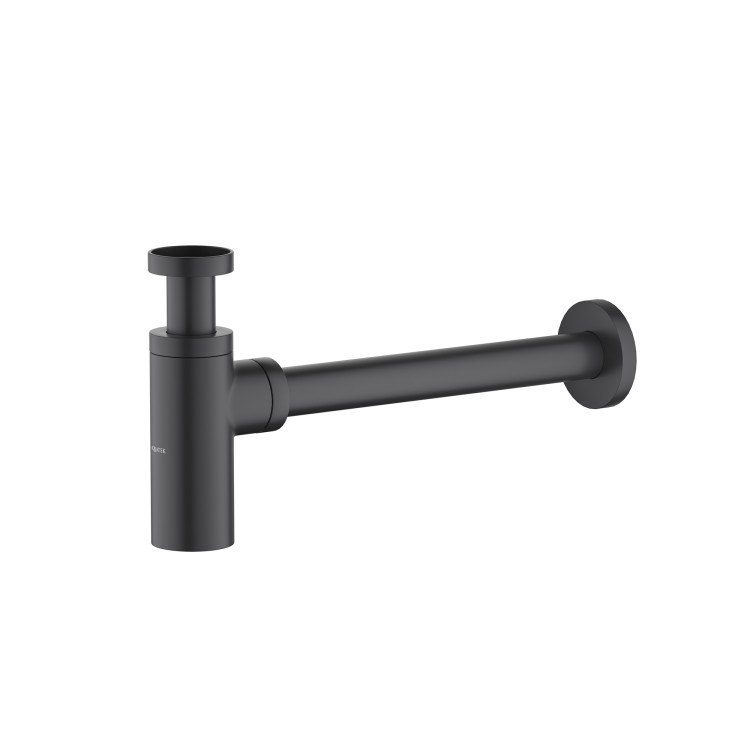 Сифон Aquatek, матовый черный AQ6012MB