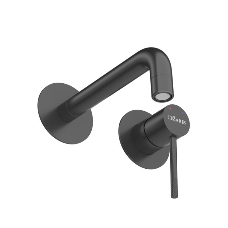 Смеситель для раковины встраиваемый с внутренней частью, без донного клапана Cezares RELAX-BLI2-1-01-W0