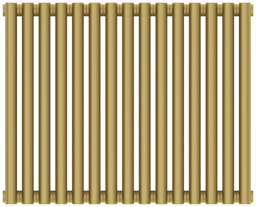Отопительный радиатор Сунержа Эстет-11 500х675 15 секций Матовое золото