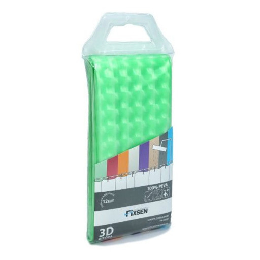 Штора для ванны Fixsen FX-3003F 180х180