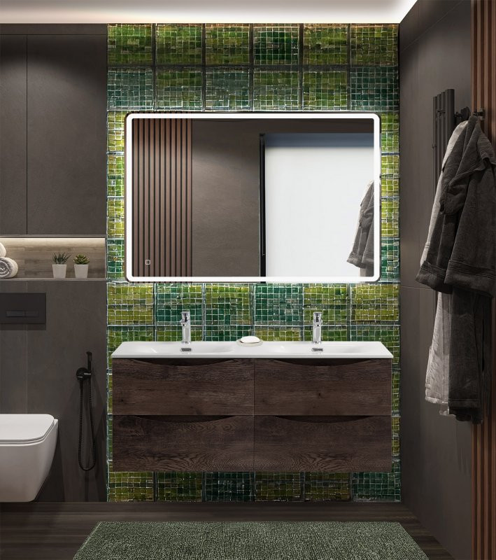 База под раковину подвесная с четырьмя выкатными ящиками Cezares MARINO-CER-N-1200-4C-SO-BO-P