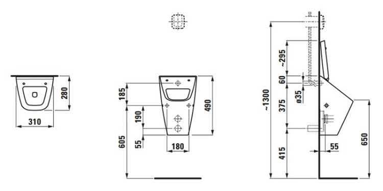 Писсуар Laufen Vila 8.4114.1
