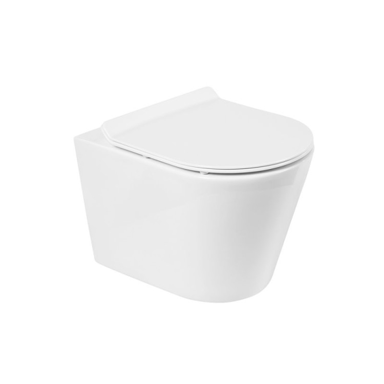 Сиденье дюропластовое с быстросъёмными петлями, механизмом Soft Close BelBagno BB105SC