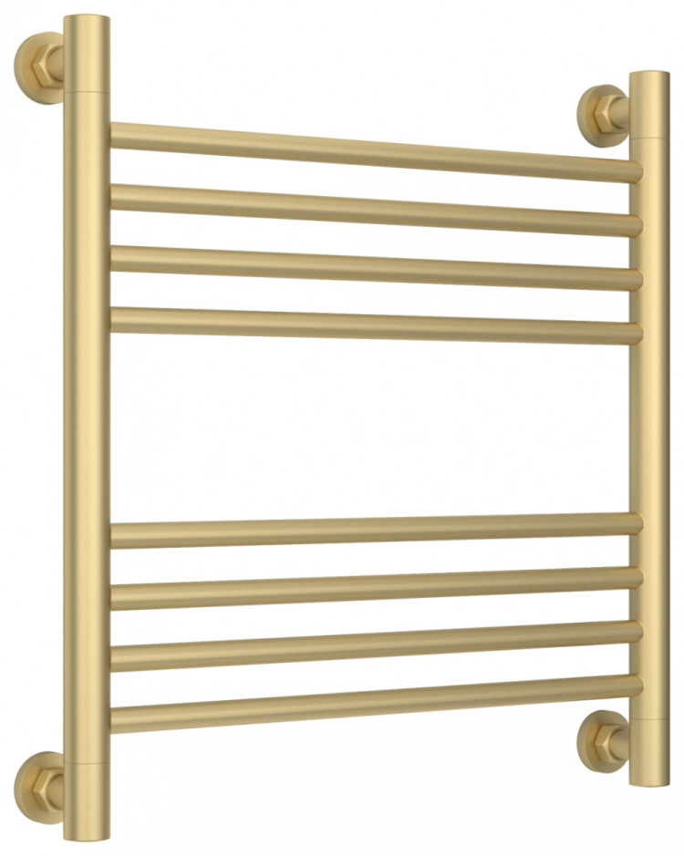 Полотенцесушитель водяной Сунержа Богема+ прямая 500х500 Матовая шампань