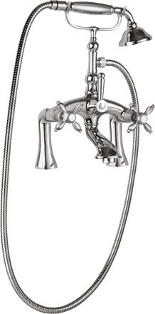 Смеситель на борт ванны для ванны и душа ATLANTIS-NOSTALGIA-PBV Cezares ATLANTIS-NOSTALGIA-PBV-03/24