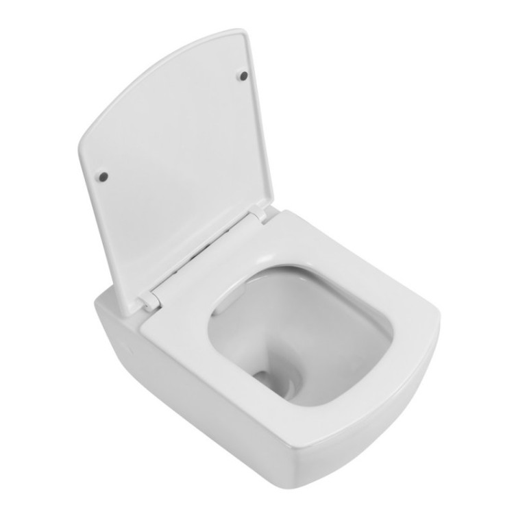 Унитаз подвесной безободковый BelBagno BB514CHR