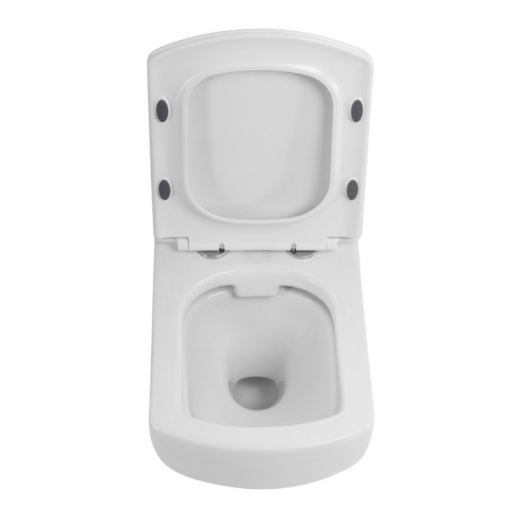 Унитаз подвесной безободковый BelBagno BB514CHR