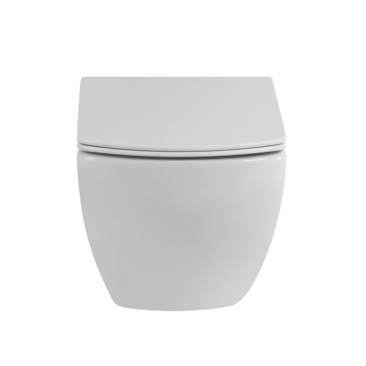 Унитаз подвесной безободковый BelBagno BB514CHR