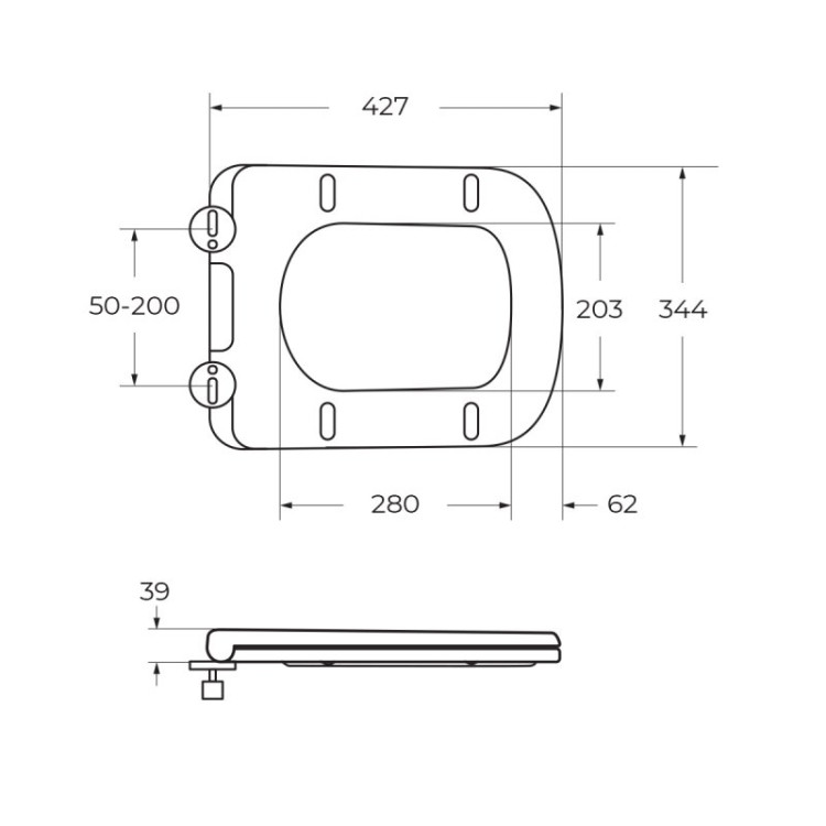 Унитаз подвесной безободковый BelBagno BB520CHR