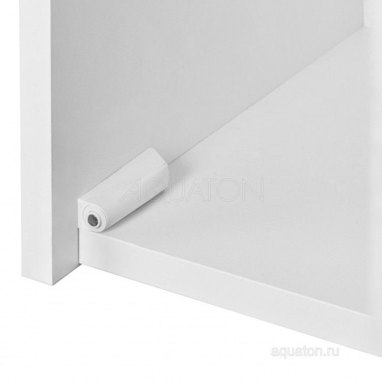 Шкаф навесной AQUATON Сакура правый ольха наварра, белый глянец 1A220803SKW8R