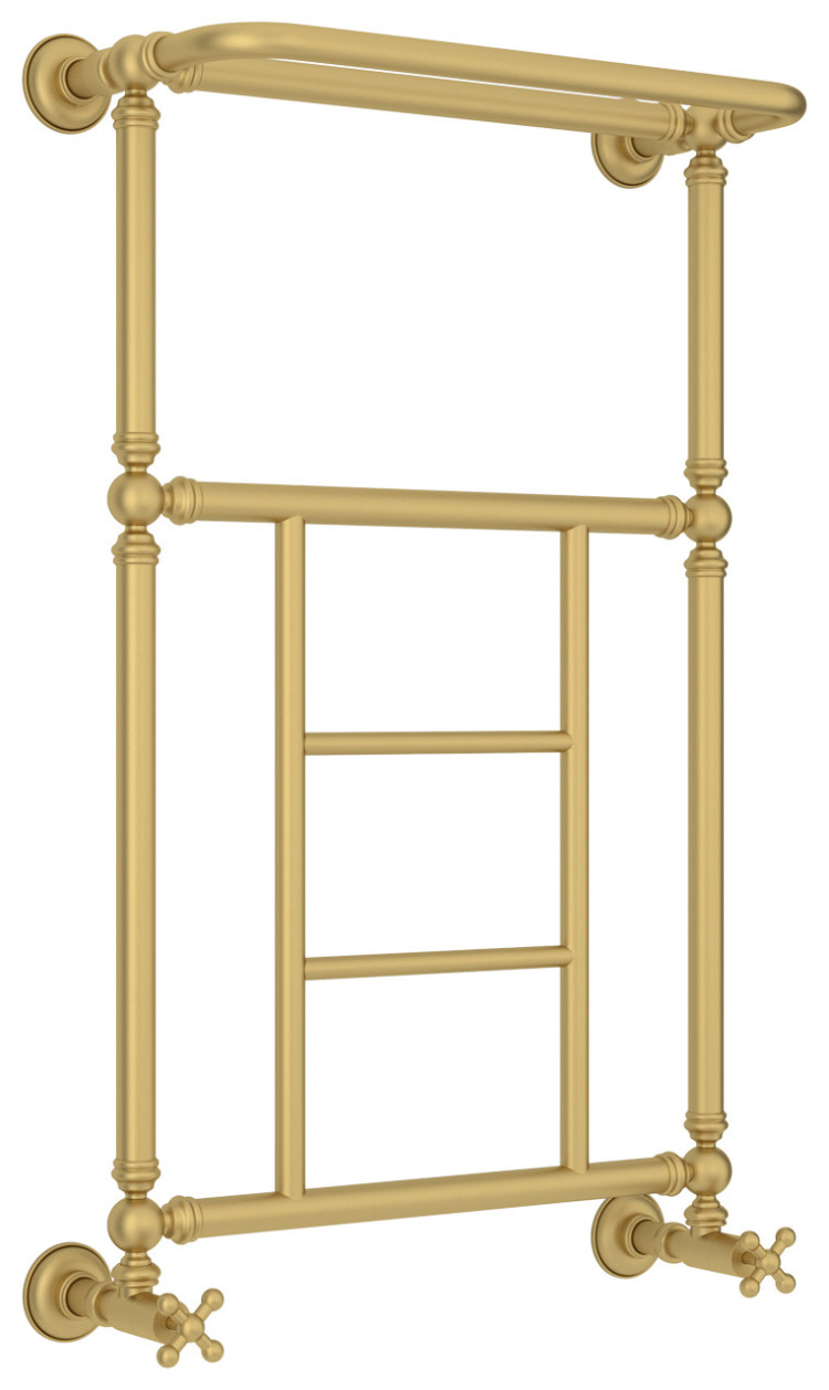 Полотенцесушитель водяной Сунержа Ренессанс 1452 860x500 Матовое золото