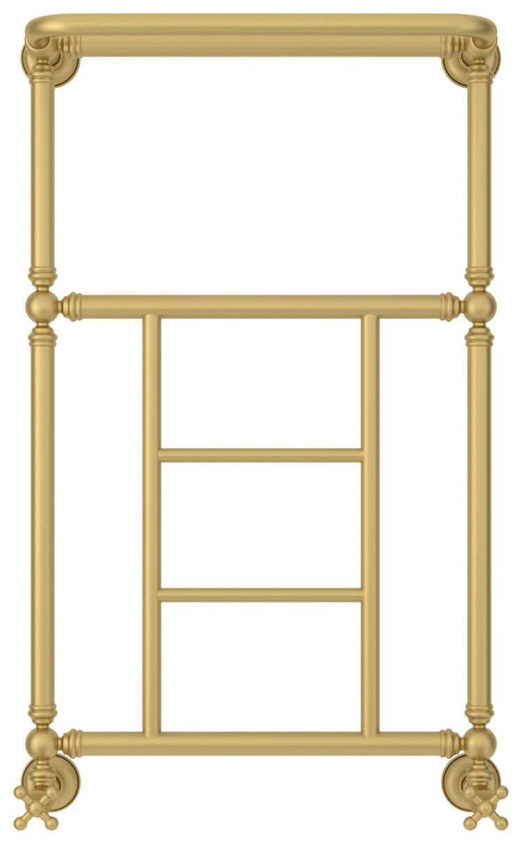 Полотенцесушитель водяной Сунержа Ренессанс 1452 860x500 Матовое золото