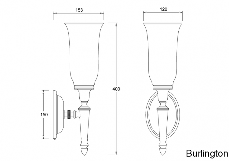 Светильник с овальным основанием и прозрачным плафоном, НИКЕЛЬ