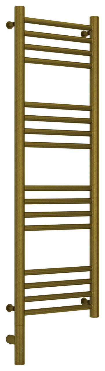 Полотенцесушитель электрический Сунержа Богема 3.0 прямая 1000х300 МЭМ левый Состаренная бронза